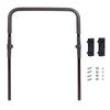 Foldable Folding Cart Push Handle Wagon Cart Equipment Black Lightweight Extendable Cart Trolley Handle Accessories For Camping