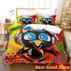 Cute Calimero Bedding Set Single Twin for Full Queen King Size Bed Set Aldult Kid Bedroom soft Duvetcover Sets Kawaii Bed