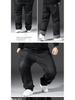 Men's Plus Size Fleece-Lined Straight Leg Jeans - Thick, Loose-Fit for Fall/Winter