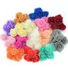 Uflower 100Pcs Artificial Foam Rose Flowers Head PE Fake Flower for Wedding Party Home Dceor DIY Bear Rose Valentines Day Gifts