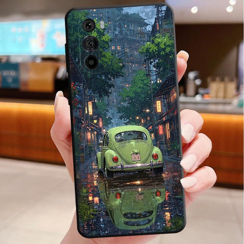 Phone Case For Motorola Edge 50 40 Pro 60 50 40 30 Ultra Neo Fusion Moto G Play G Stylus G Power G Japan Car Anime