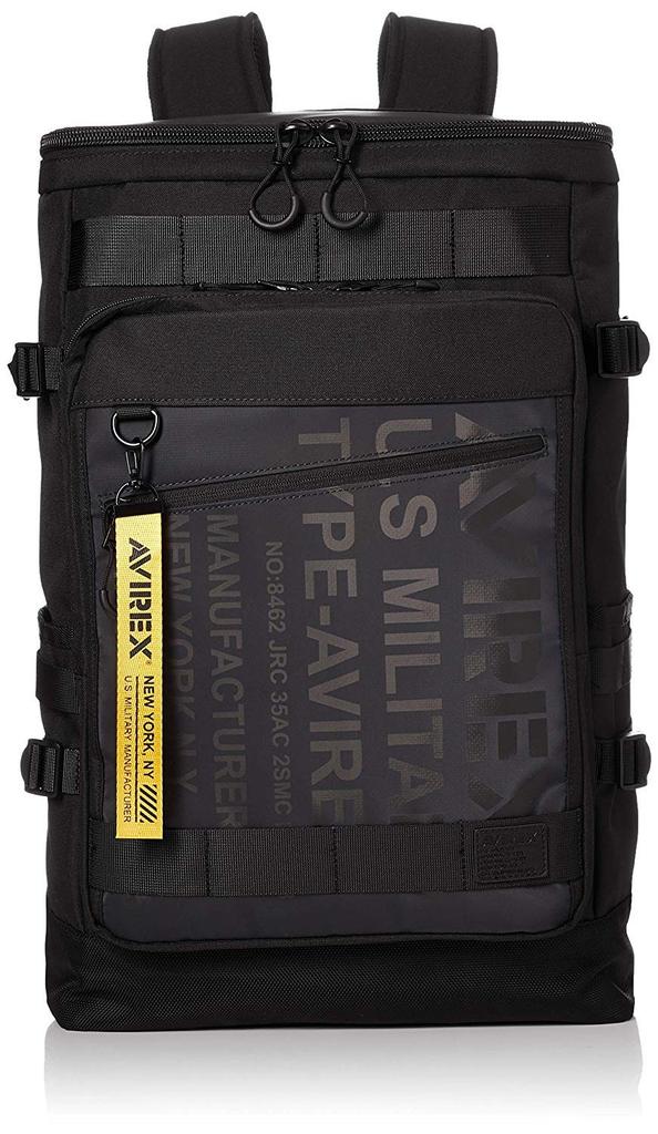 Square Backpack Super Hornet AVX598 Black 10 [AVIREX]
