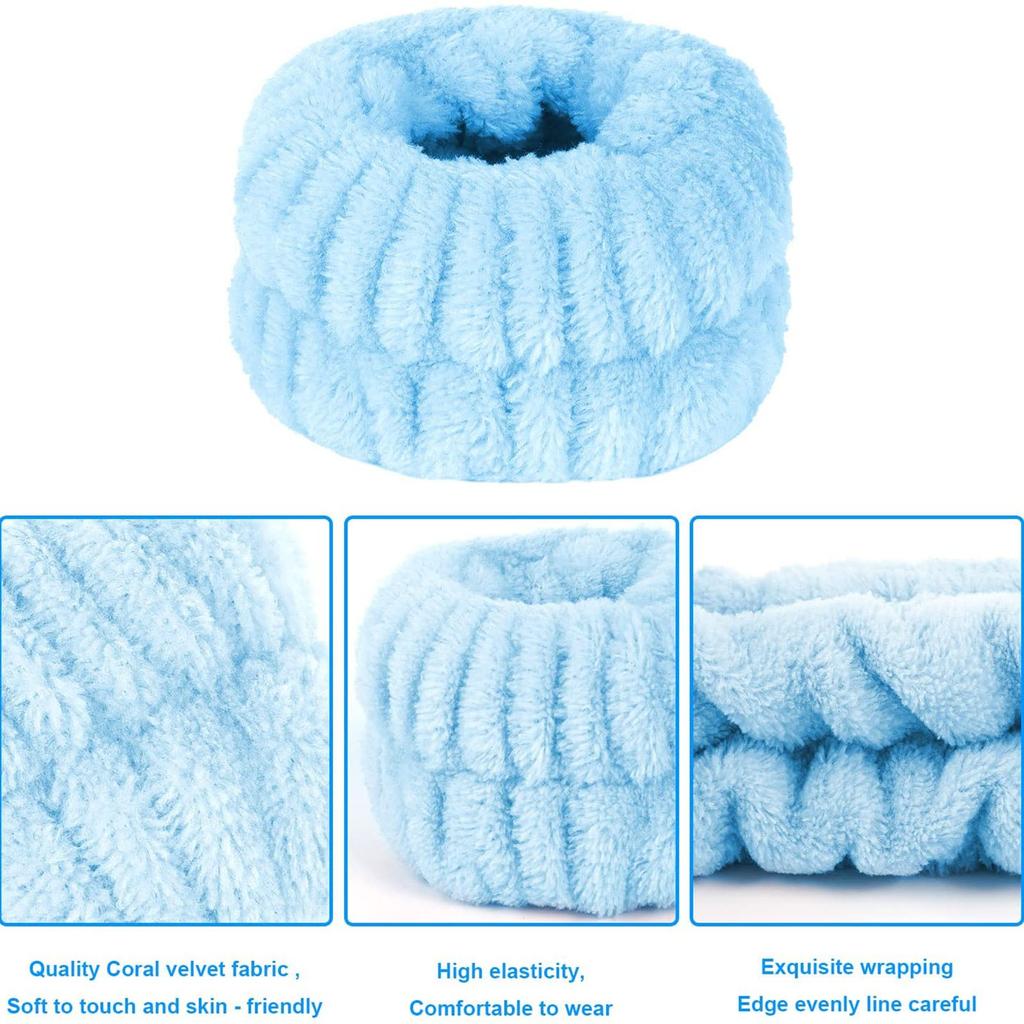 Wrist Washband Wrist Wash Towel Band Washing Face Absorbent Wristbands Sweatband