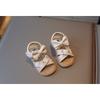Girls' Fashion Princess Sandals Soft-Sole Beach Shoes for Toddlers & Young Kids, Children's Footwear Bow Shoes Cute Girls Shoes