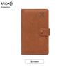 Passport Cover PU Passport Bag Card Holder Passport Clip Portable Storage Bag  Men