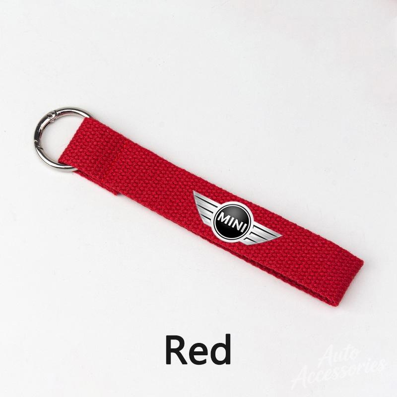 Car Keychain Pendant Automobile Logo Keyring Anti-loss For BMW MINI Cooper One JCW F54 F55 F56 F57 F60 R50 R52 Auto Accessories