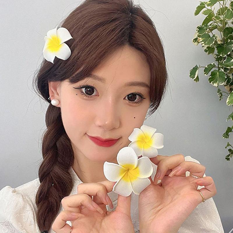 5/7/9cm Květinová sponka do vlasů Korejská sponka na rozcuchané vlasy ofinu Dívčí vlasové doplňky Svatba Párty Taška Klobouk Doplňky