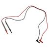 Fint spiss nål meterprobe testledninger for multimeter voltmeter kabel
