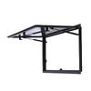 RV Emergency Window 700x400mm Single Layer Tempered Glass RV Exit Window with Net Screen Sunshade Aluminum Alloy