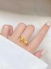 New Fashion Twisted Princess Bow Ring for Women - Adjustable Open Circle Index Finger Wedding Jewelry