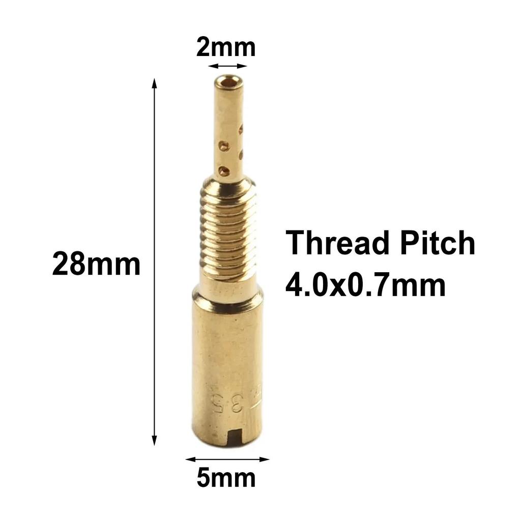 Carburetor Pilot Slow Jets #15-25 #30-40 For Mikuni 34 HS40 HSR VM28/486 TM40 Motorcycle Carburetor Main Jet Kit Carburetors Jets 1