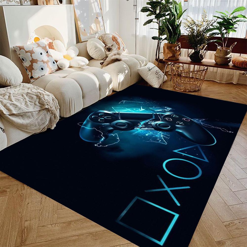 Game Handle Game Theme Lightweight Bedroom Rugs Living Room Kitchen Bathroom Washable Mat Carpet Home Decor Gift