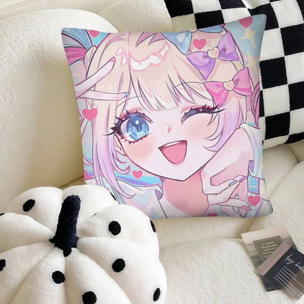Needy Streamer Overload Pillow Case Fashion Square Pillowcase Bedroom Sofa Room Ins Decoration Leisure