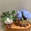 Funny Hydrangea Pot Plant Plush Toy Ivy Doll Decoration Cute Cartoon Gift