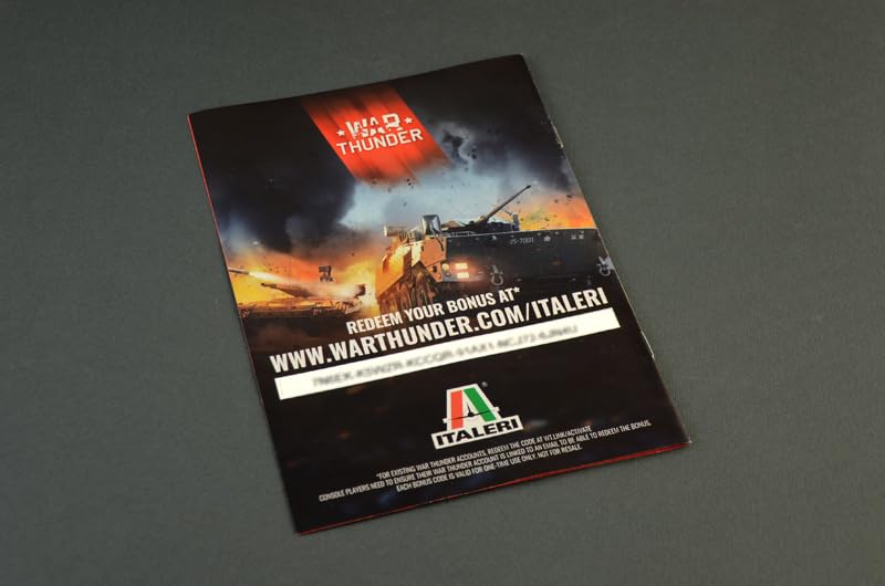 Italeri War Thunder M1A1 Abrams Plastic Model IT35108 1/35 (Tank)