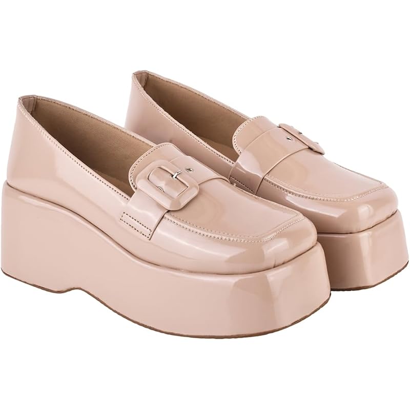 Shoetopia Women'S Flat Pumps Cream