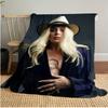 Lady Gaga Blanket All Seasons Soft Comfortable Sofa Office Nap Blanket Travel Blanket Holiday Gift