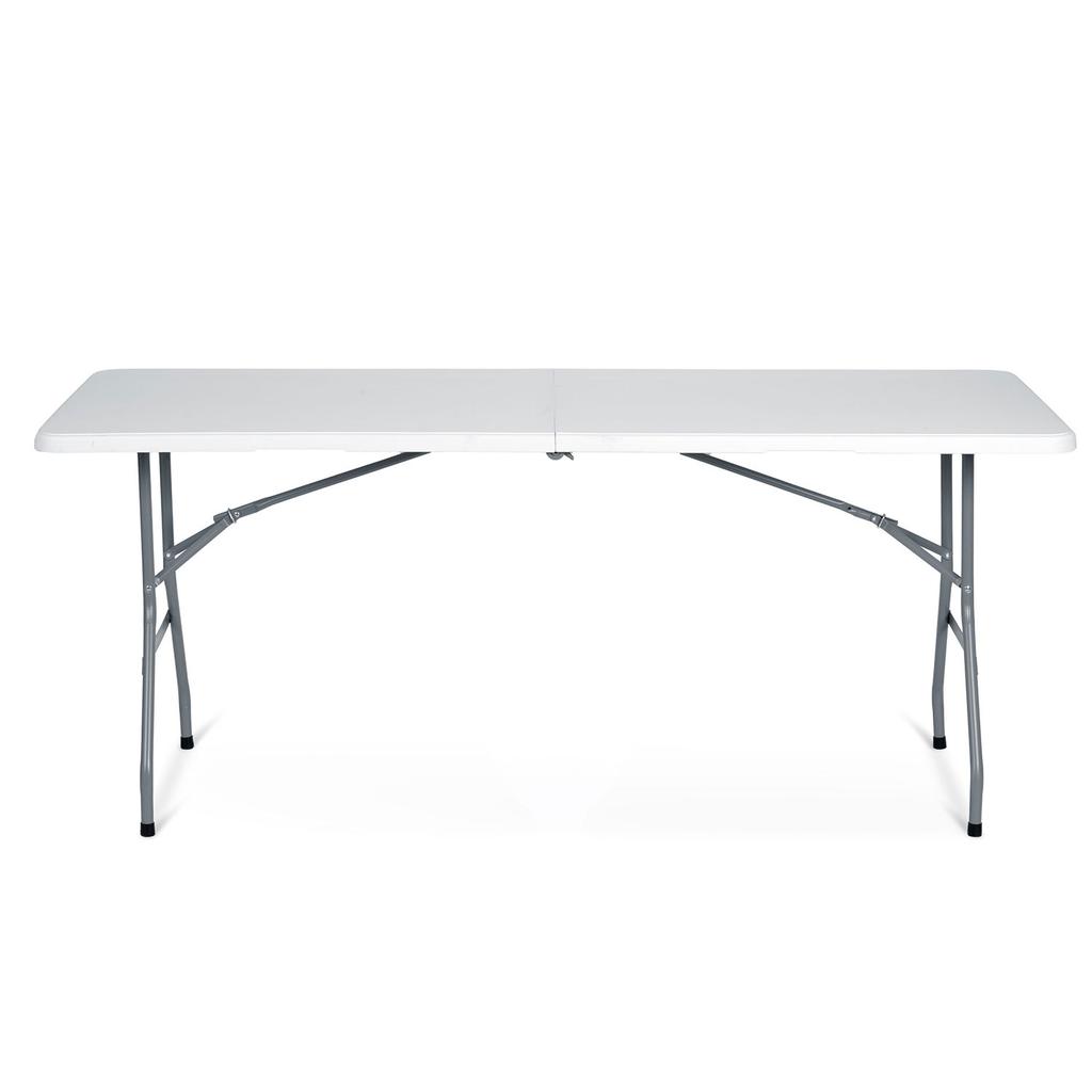 Tavolo da Catering da Giardino Pieghevole 180 Cm Plonos Bianco