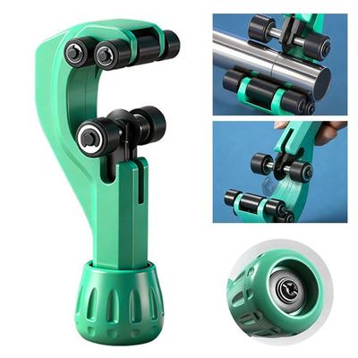Presentes Aço Inoxidável Cortador Manual de Tubos Mini Duplo Rolamento Cortador de Tubo de Gás/Tubo de Água 8-32mm Cortador de Tubos com Rolos