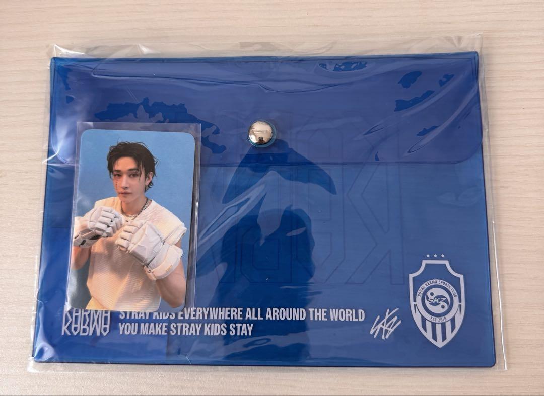 

[USED] Bang Chan Karma Pop-Up PVC Pouch Trading Card