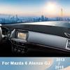 ABAIWAI For Mazda 6 GJ Atenza 2013 2014 2015 Car Dashboard Cover Mats Avoid Light Pad Trument Platform Desk Carpets