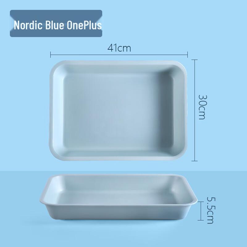 ZISIZ Rectangular PP Serving Tray