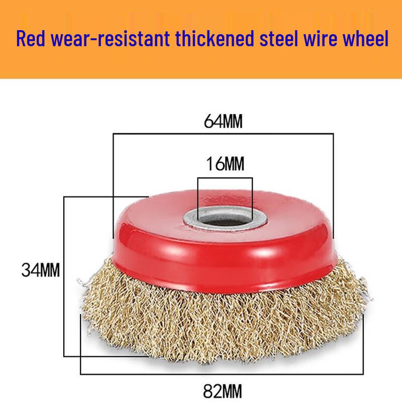 Musheng Angle Grinder Steel Wire Bowl Brush