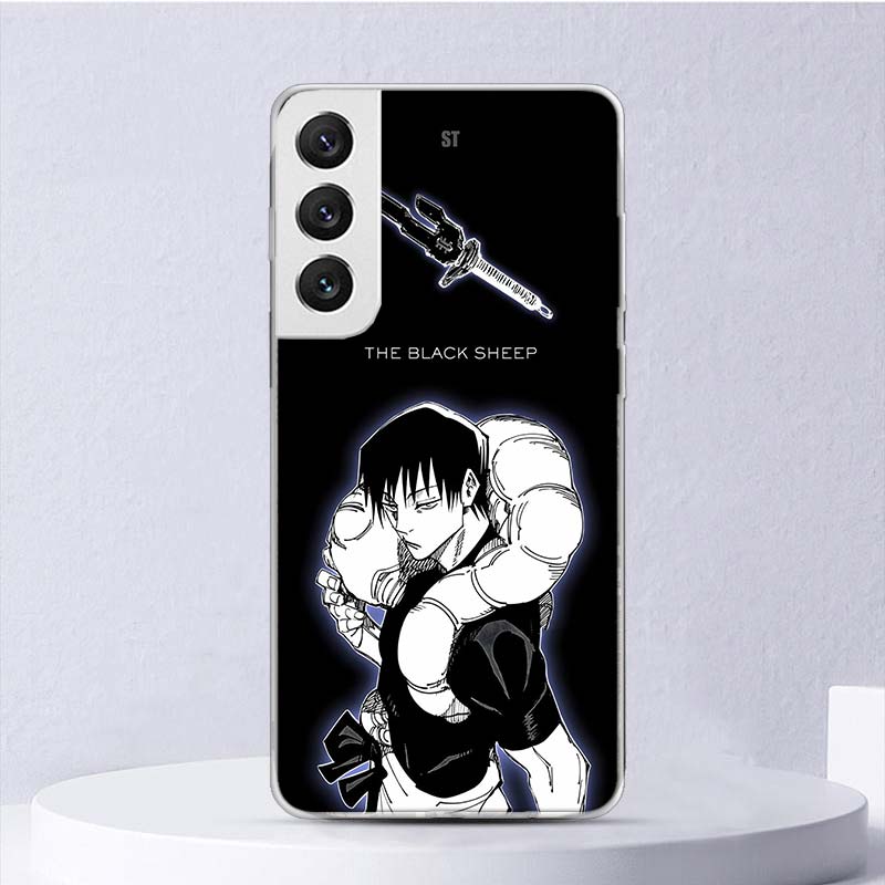 Kaisen J-Jujutsu Art Soft Case For Samsung Galaxy S25 S24 S23 S22 Ultra Phone Cover S20 FE S21 Plus S25 Edge + Funda Coque Galax