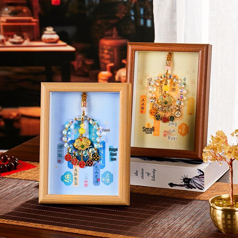 Exquisite Thangka Display Table: Perfect Souvenir for Nail Salon Openings and Cultural Gifts