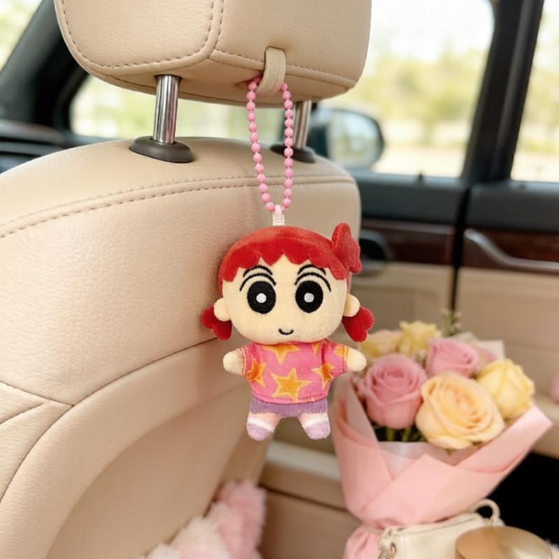 Crayon Shinchan Plush Keychain With Polyester Filling For Kids And Teens