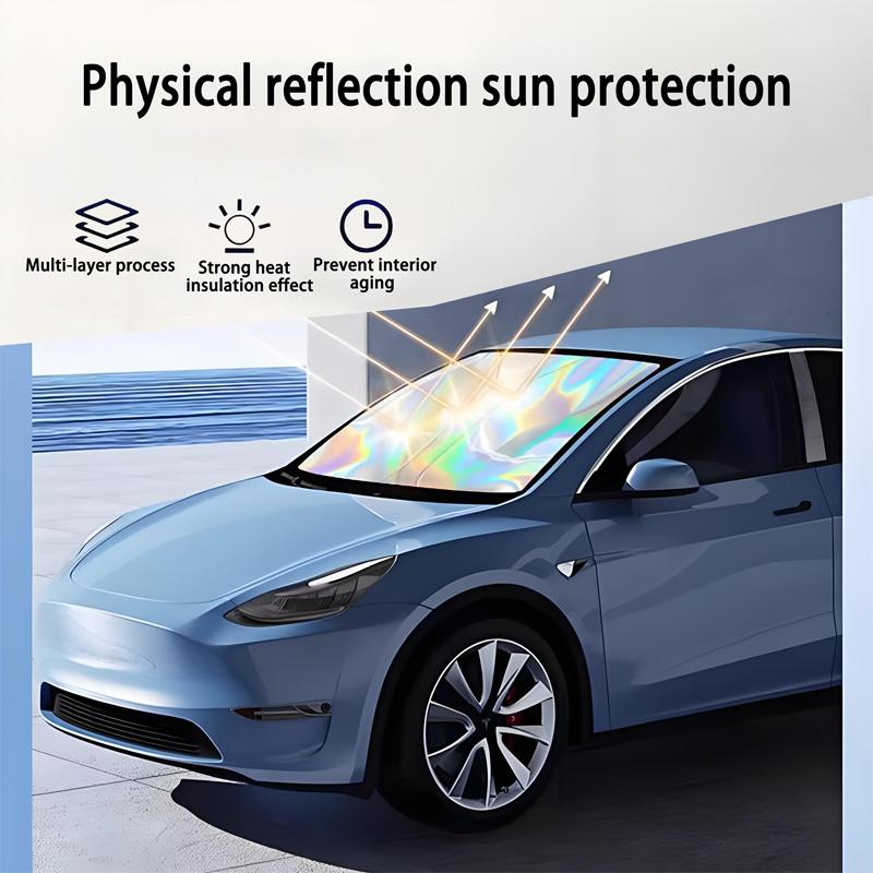 Car Sunshade For Jaguar F-Pace X761 2016~2025 2024 2023 2022 Front Windshield Sun Visor Cover Anti UV Protection Accessories
