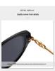 2025 High-End Cat-Eye Retro Sunglasses for Women - Small Frame, Street Style, Anti-UV
