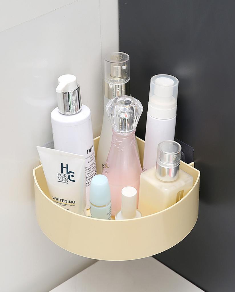 Multifunction Bathroom Storage Suction Holder Shelf Sponge Drain Rack  Kitchen Organizer Sink Kitchen Accessories Bath Baskets