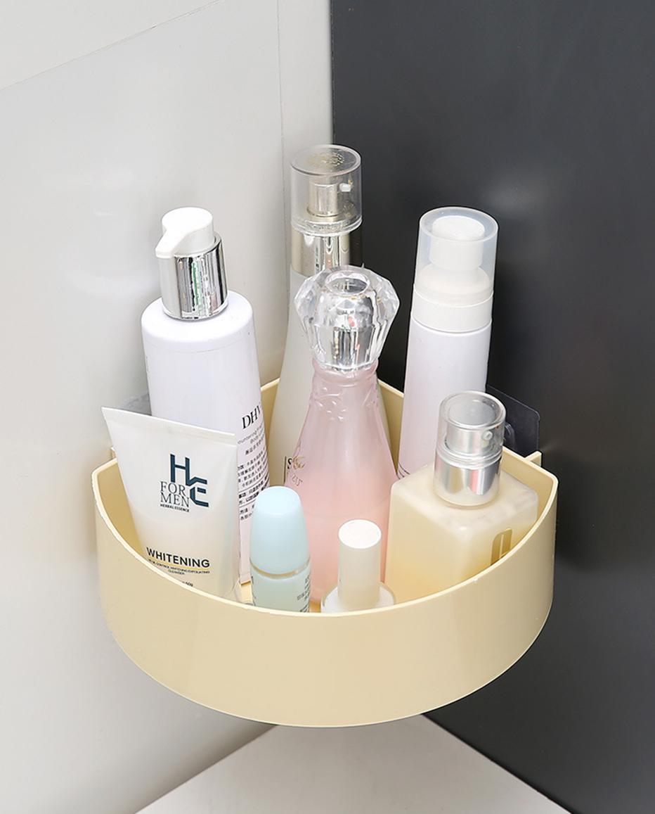 

Многофункциональная полка для хранения в ванной комнате, держатель на присоске, полка для слива губки, органайзер для кухни, раковина, кухонные принадлежности, корзины для ванной