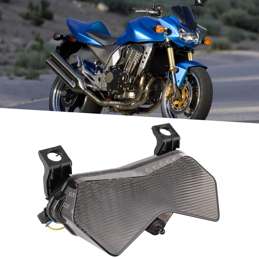 Tail Light Integrated LED Taillight Turn Signals Lamp 12V Fit for Kawasaki Ninja ZX‑6R Z750S ZX‑6RR ZX600 2003‑2004