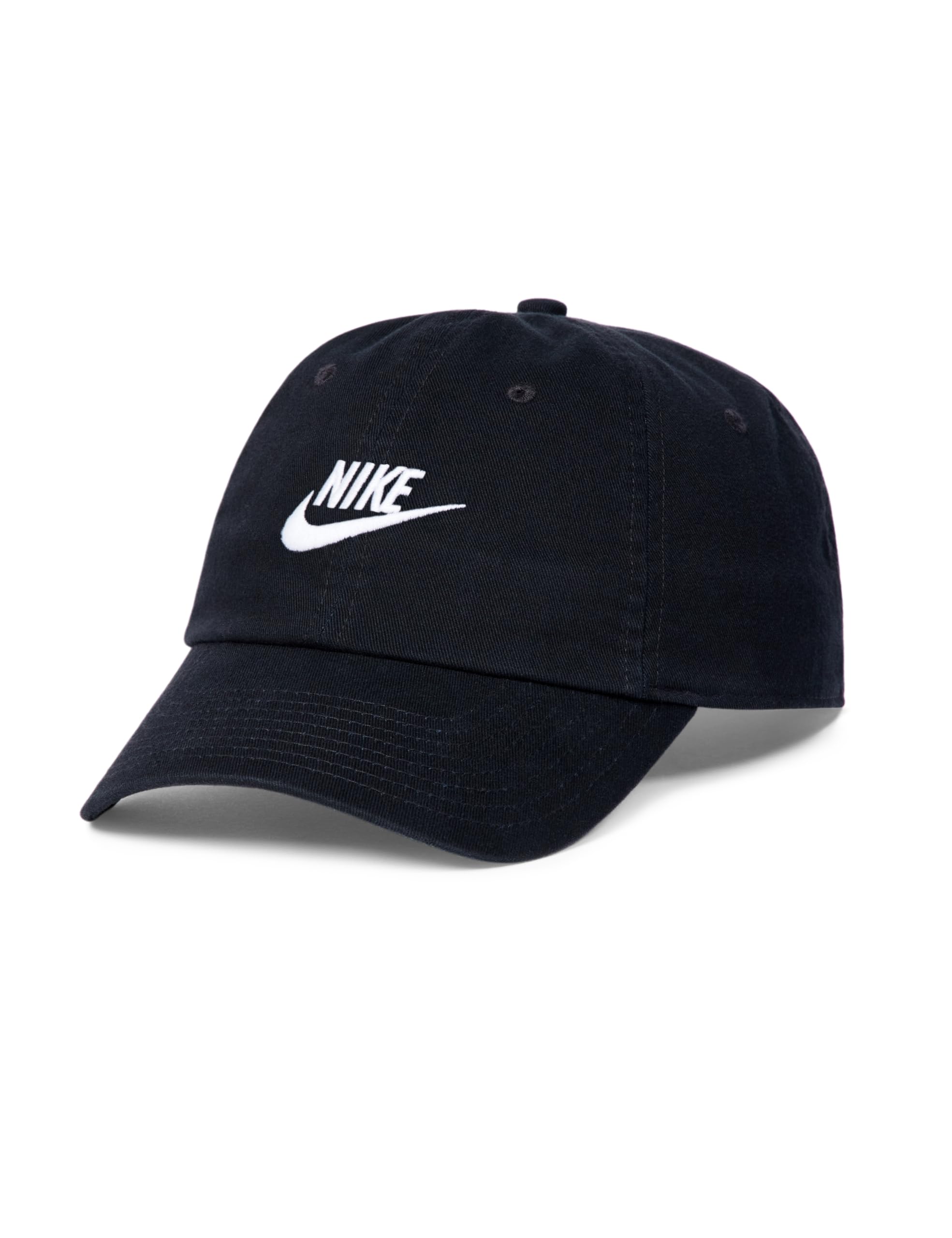 Nike Club CB FUT WSH L Size Cap, Black/White, FB5368-011, M/L