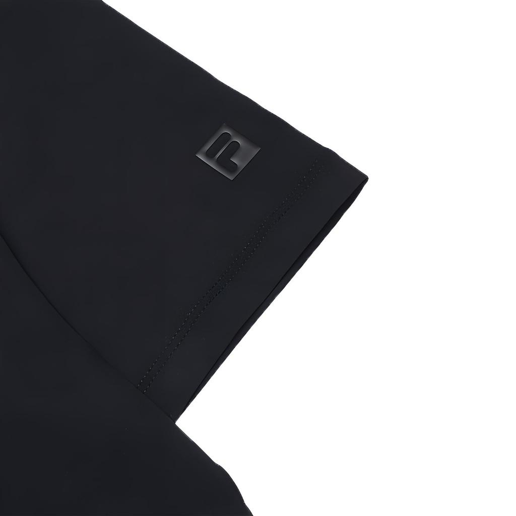 FILA Fitness Series Comfortable Casual Fashion Versatile Short Sleeve Breathable T-Shirt Men Tops Deep-Black A11M521107F-BK