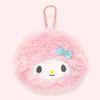 Sanrio Kawaii Pink Piano Sheep Plush Doll Keychain Coin Purse Sweet Girl Cute Backpack Pendant Keyring Decoration Holiday Gifts