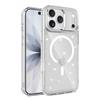 Applicable to Apple 11promax mobile phone case 11 glitter 11 translucent 11 wireless magnetic charging anti-drop protective case