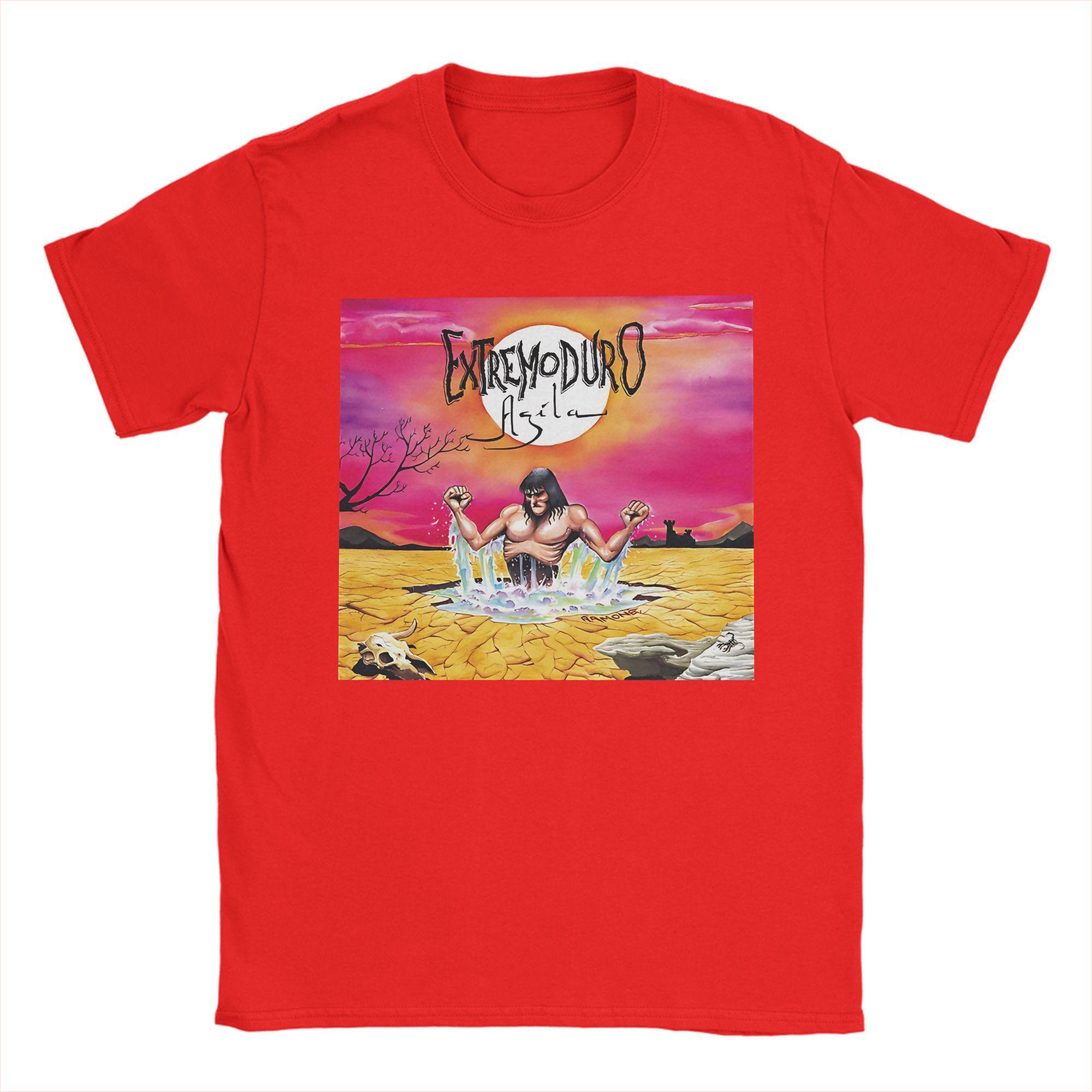 Mens Womens Extremoduro Album Rock Band T Shirt Pure Cotton Graphic Print T-Shirt Clothing Outfits S