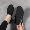 Breathable Knitted Women Sneakers Comfortable Air-cushion Casual Sports Shoes Light Non-slip Walking Jogging Shoes