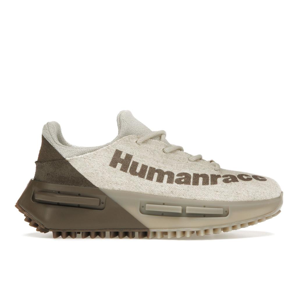 Pharrell X Adidas NMD_S1 Mahbs Earth Strata Unisex Sneakers Tan Aluminium Light-Brown ID7413