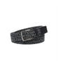 Benobelo Domodosola Two-Tone Elastic Weaving Strap Belt Navy_Bkg1Acb1303N1