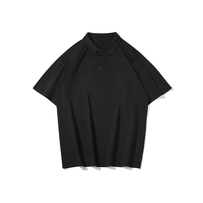 Casual-Style Fashionable Men's New Outdoor Simple Solid-Color Versatile Trend-Forward Brand Top