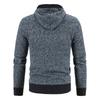 Cardigan  Knitting  Leisure  Hooded Hood
