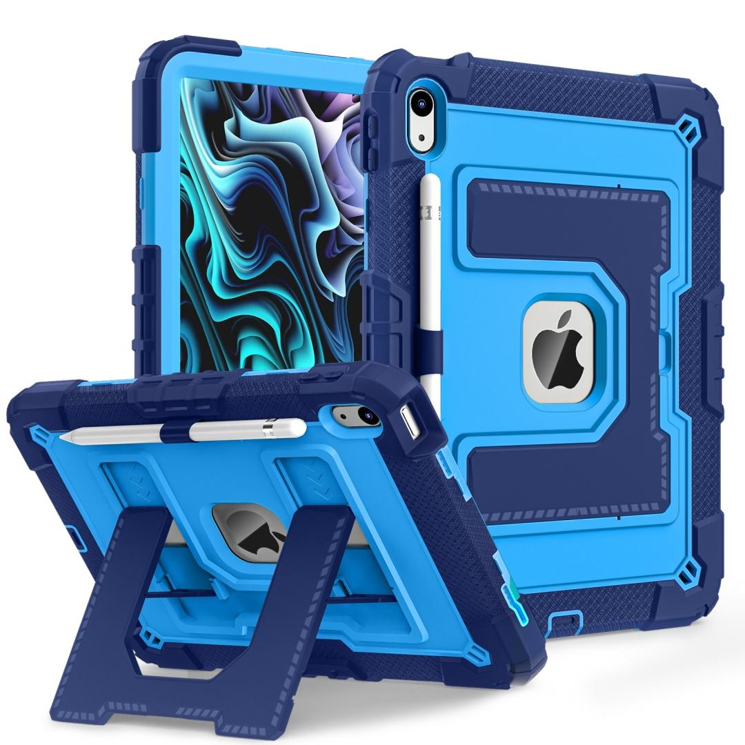 

Прочный защитный чехол для iPad (2025)/iPad 11-го поколения/iPad 11 дюймов/(А3355,А3356,А3354). Яркие цвета, трехслойная защита, многоугольная подставка iPad (2025)