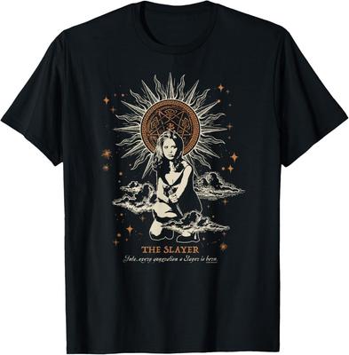 Buffy l'Ammazzavampiri Tarocchi Vintage La Serie TV Slayer T-Shirt