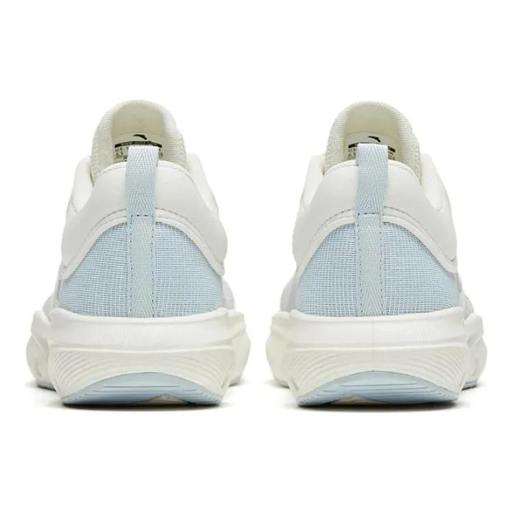 Anta Mesh Slip Resistant Abrasion Resistant Low top Training Shoes Women's White Blue (Unisex) Training Shoes 122327711 1