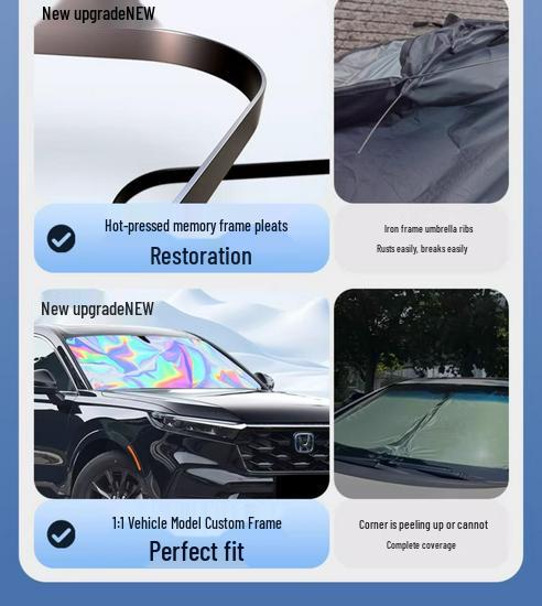 Sunscreen Shade and Heat Insulation Curtain for 2024 Honda CRV