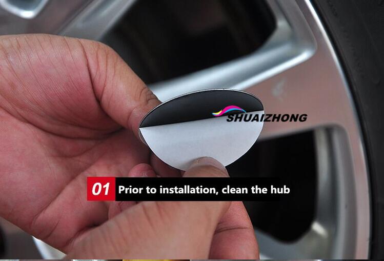 4pcs 3D 56mm 60mm 65mm For Citroen Car emblem Wheel hub Center Cap Badge covers sticker Decals Styling accessories